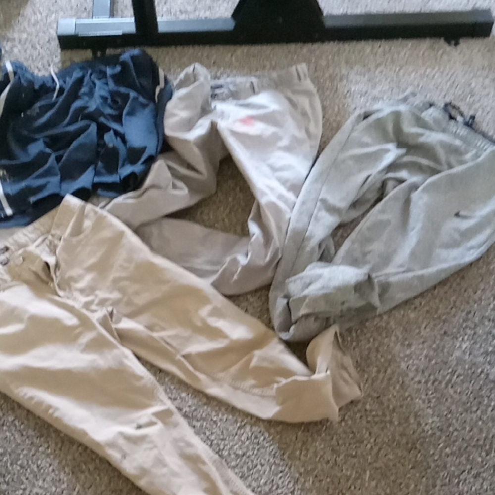 Men's Cargo Pants - Black, Gray, Tan. For PAINTING.